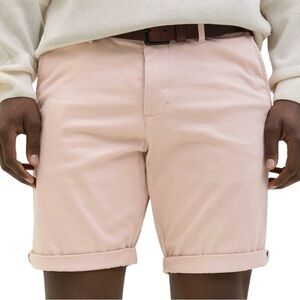 Jack & Jones Light Pink Flat Front Shorts